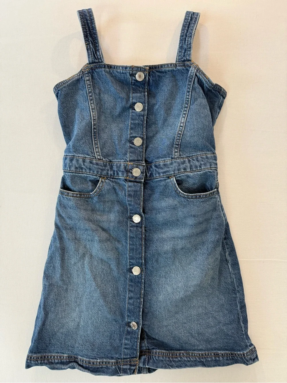GAP Classic Denim Overalls in Blue